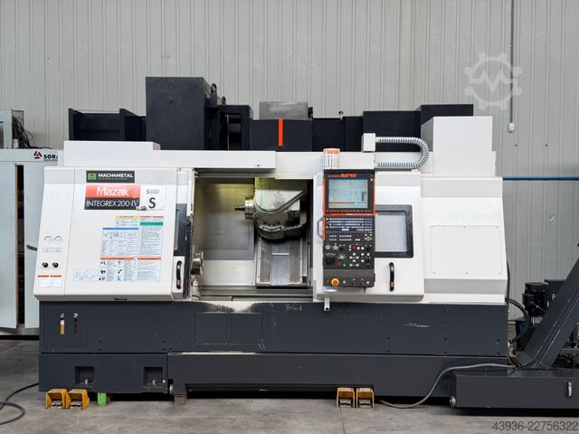 Centro de torneamento e fresagem MAZAK - INTEGREX 200-4 S Mazak Integrex 200-4 S