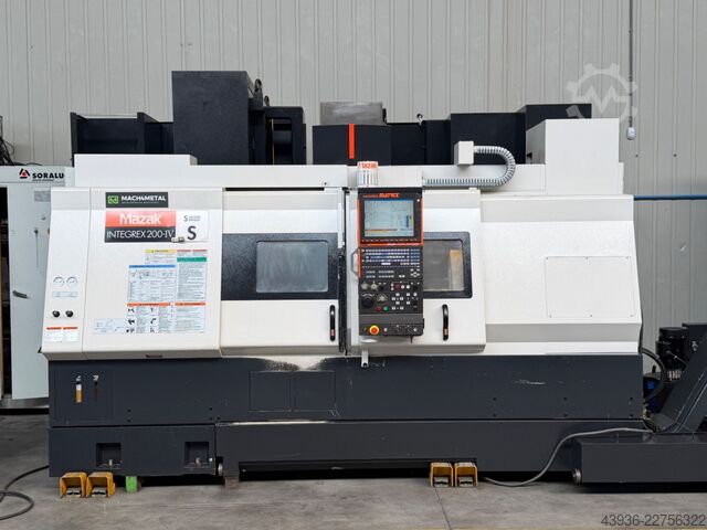 Centro de torneamento e fresagem MAZAK - INTEGREX 200-4 S Mazak Integrex 200-4 S