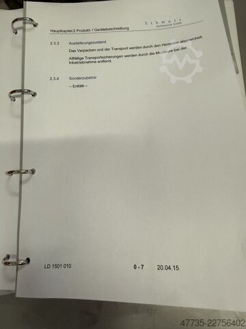 Verpakken in bekers SCHMUTZAUTOMATION LD 1501010 Abful