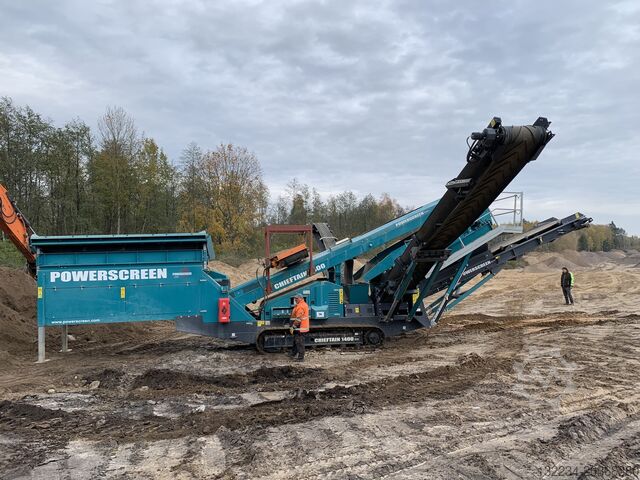 Screener tracciato Powerscreen Chieftain 1400