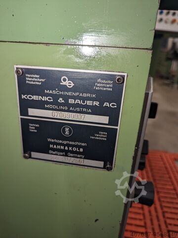 Centerloze slijpmachine Koenig & Bauer multimat 130