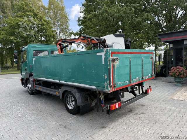 Pick-up van Mercedes-Benz Atego 818 L Kran Atlas 35.2 A2