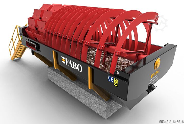 Breekinstallatie FABO BUCKET WHEEL WASHER BUCKET WHEEL WASHER