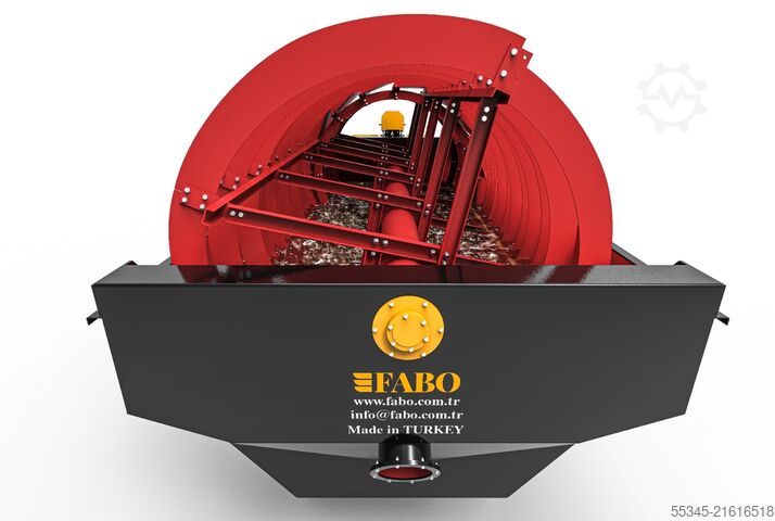 Breekinstallatie FABO BUCKET WHEEL WASHER BUCKET WHEEL WASHER