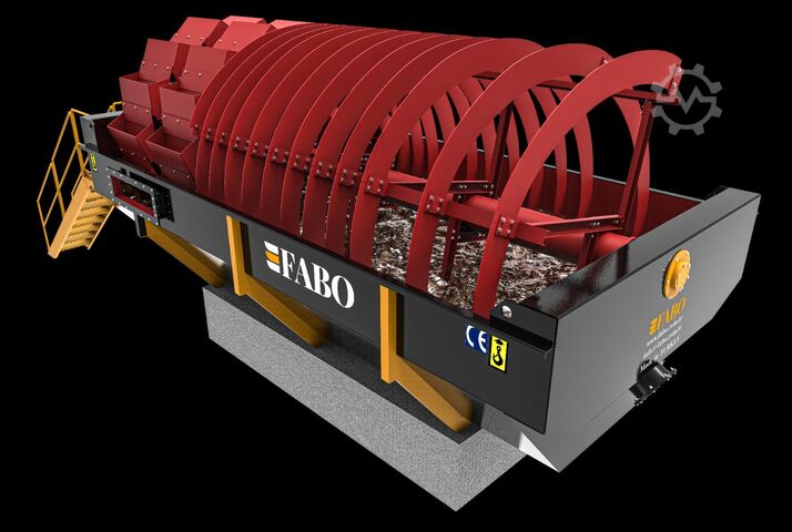 Breekinstallatie FABO BUCKET WHEEL WASHER BUCKET WHEEL WASHER