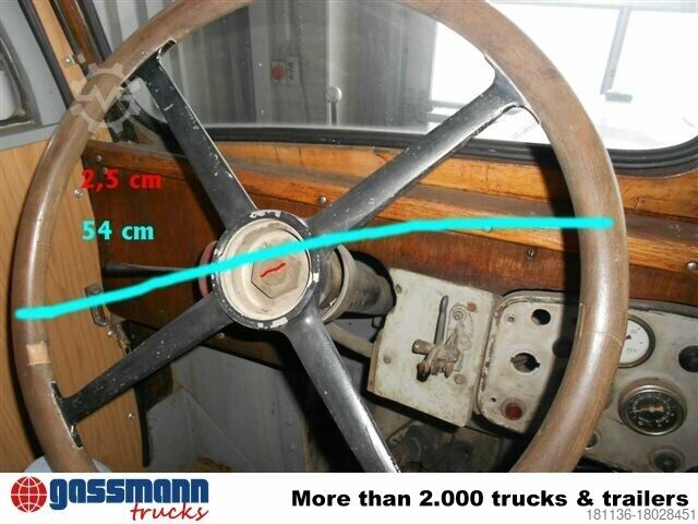 Billenő teherautó  VEB BARKAS WERKE Vomag Typ H6 Oldtimer