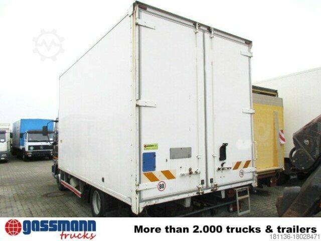Vrachtwagen met bakwagen Iveco EuroCargo 75 E 17/4,2, 6x VORHANDEN!