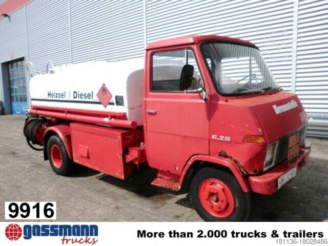 Tank body van Hanomag Hanomag-Henschel F 75/35 Ki, 5 cbm