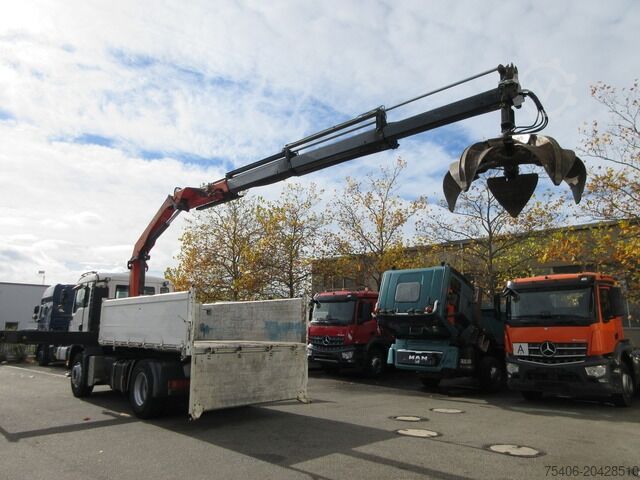 Wissellaadbak vrachtwagen man TGA 18.310 LL Wechselsystem Kipper Kran/Absetzer