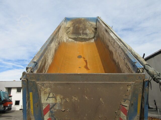 Kippers oplegger meiller Kippauflieger Thermomulde Liftachse