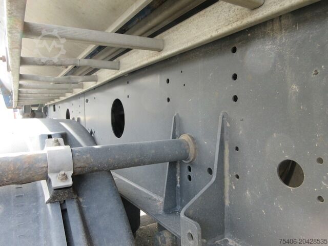 Kippers oplegger meiller Kippauflieger Thermomulde Liftachse