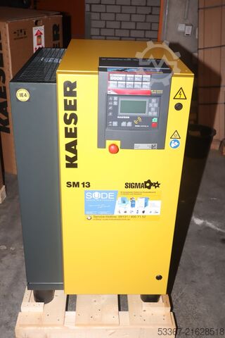 7,5 kW screwcompressor 10 bar KAESER SM 13