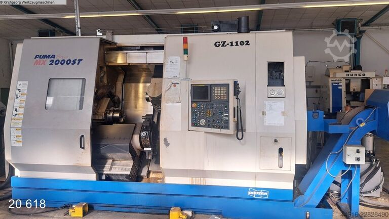 Centrum tokarskie i frezarskie CNC DOOSAN PUMA MX 2000 ST