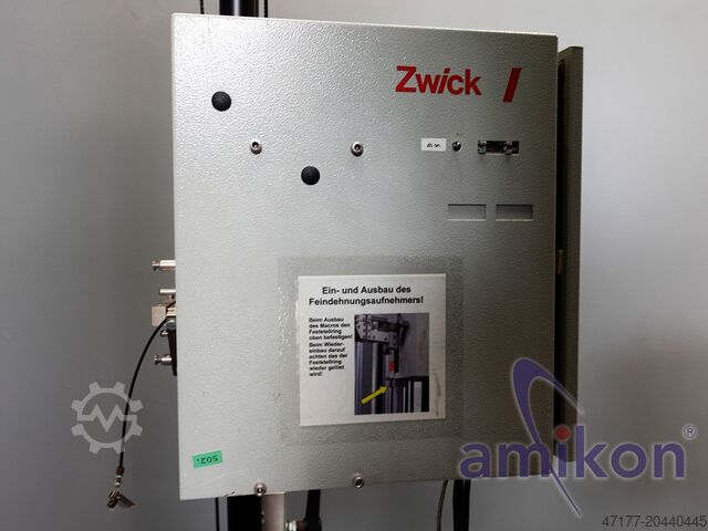 Maszyna do badania materiałów Zwick/Roell (100 kN) BTC-FR100SW.A4K u. Hochtemperaturofen