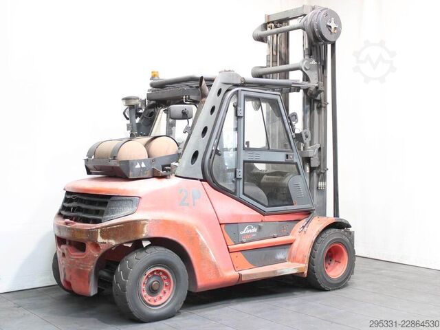 Treibgasstapler Linde H 80 T-03/900 CNG  396