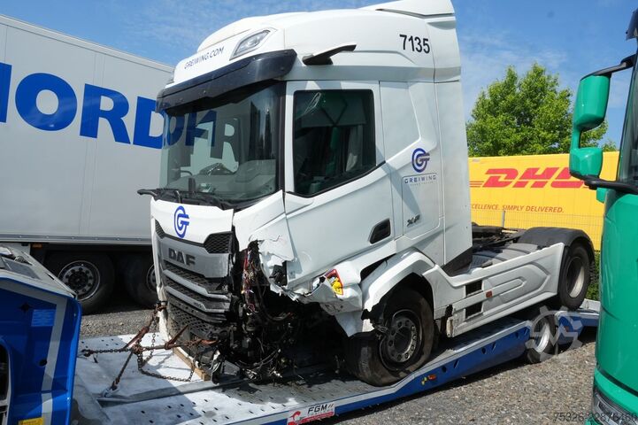 Trattore stradale standard DAF XF 480 FT, UNFALL