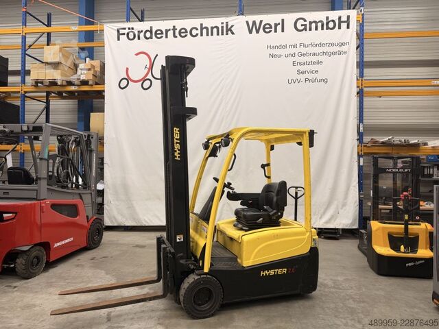 Elektrický 3kolový vysokozdvižný vozík Hyster J2.0 XNT