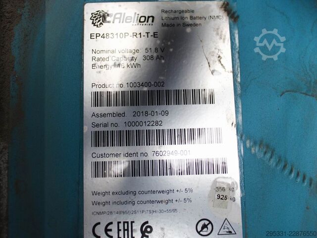 Carrello retrattile BT RRE 160 H  Li-Ion