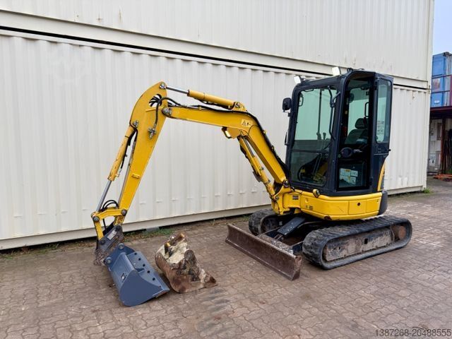 Mini ekskavatör KOMATSU PC26MR-3 / 2020 BJ / 2 x Löffel