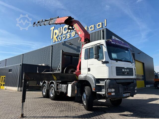Kamion sa kranom MAN TGA 33.390 + PALFINGER PK 36002---5X EXT + 6X6 ...