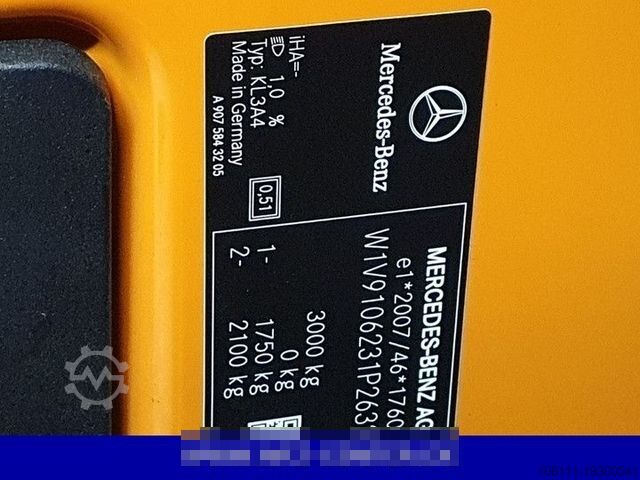 Furgoneta de caja alta MERCEDES-BENZ Sprinter III Kasten FWD 211/214 CDI FWD L2