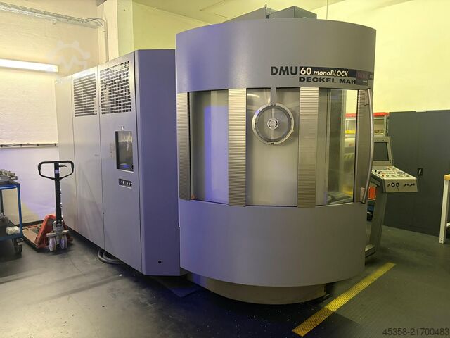 Uniwersalne centrum obróbcze DMG DMU 60 monoblock