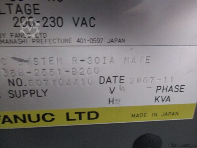  Fanuc LR Mate 200iC/5L R30iA
