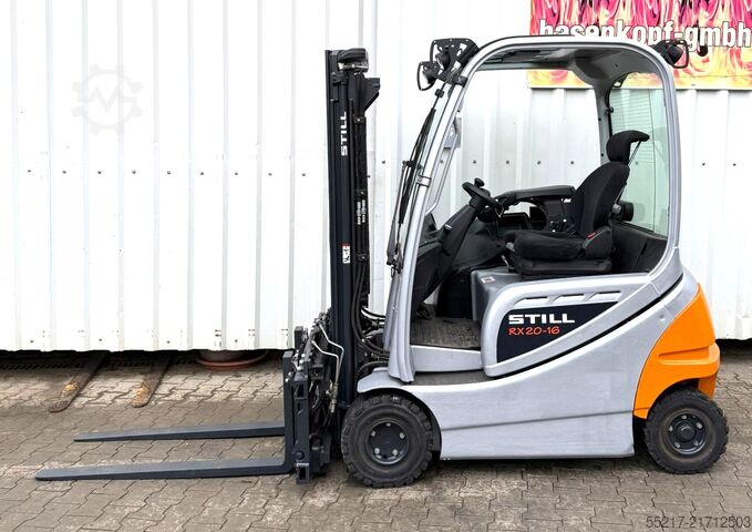 4-wheel forklift, new battery STILL RX20 - 16P