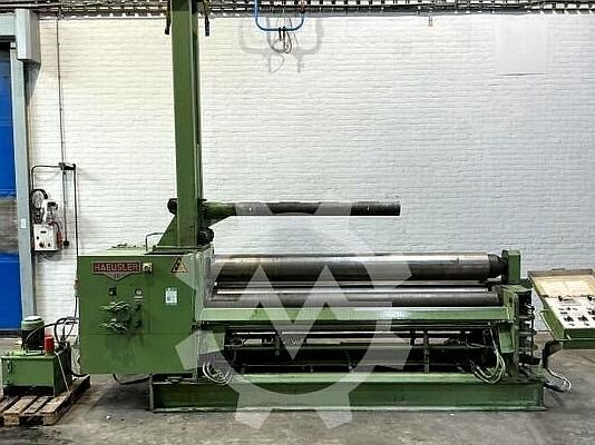 Yuvarlak bükme makinesi Haeusler VRM E HY 3000/8