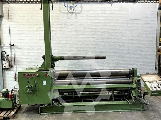 Yuvarlak bükme makinesi Haeusler VRM E HY 3000/8