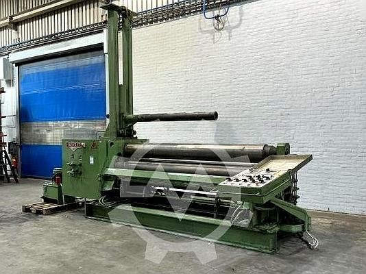 Yuvarlak bükme makinesi Haeusler VRM E HY 3000/8