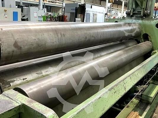 Yuvarlak bükme makinesi Haeusler VRM E HY 3000/8