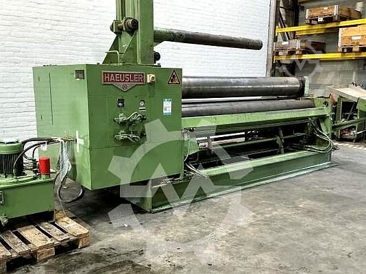 Yuvarlak bükme makinesi Haeusler VRM E HY 3000/8