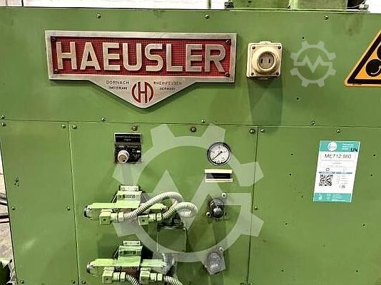 Yuvarlak bükme makinesi Haeusler VRM E HY 3000/8