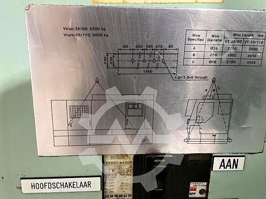 Horisontell svarv Victor Taichung Vturn-26
