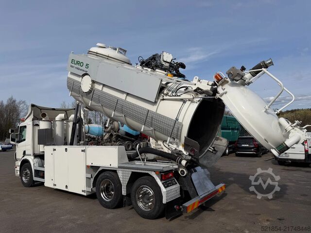 Sugekøretøj Scania P400 14,5m3 Dry Vacuum-truck (Only 298h), 2013
