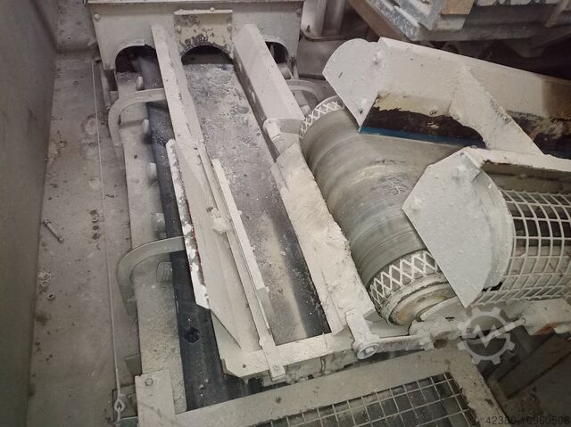 Transportador de correia inclinado Transportador de correia de cobertura Kühne Förderband 650mm / 14200mm