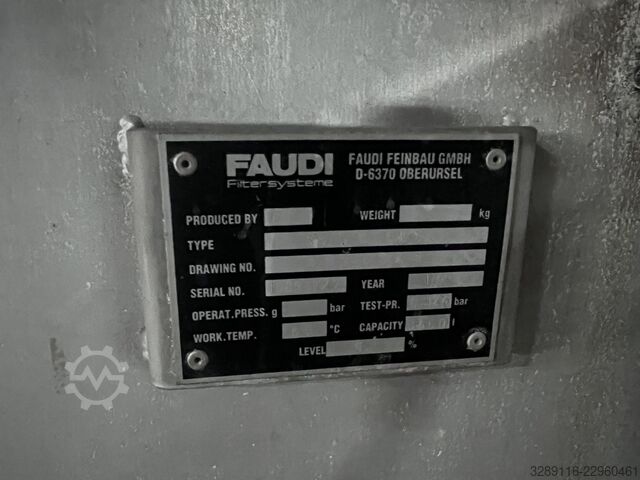 Système de filtration FAUDI FB A/VA 4,5/1500