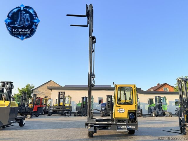 Empilhadeira multidirecional Combilift C5000 XL GAS TRIPLEX 6920 FORK POSITIONE