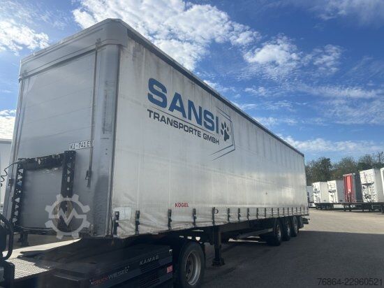 Ανοιχτό ημιρυμουλκούμενο με μουσαμά KöGEL SN 24 MEGA-TAUTLINER REIFEN 435/50/19,5