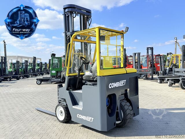 τετραπλής κατεύθυνσης περονοφόρο όχημα Combilift CB4000 GAS TRIPLEX 8500 FREE LIFT