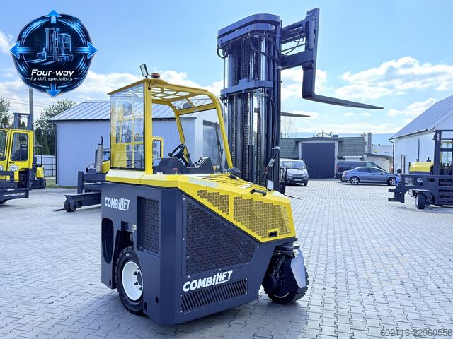 τετραπλής κατεύθυνσης περονοφόρο όχημα Combilift CB4000 GAS TRIPLEX 8500 FREE LIFT