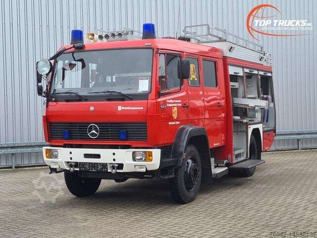 ▷ Mercedes-Benz 1124 AF 4x4 1.300 ltr watertank Feuerwehr, Fire