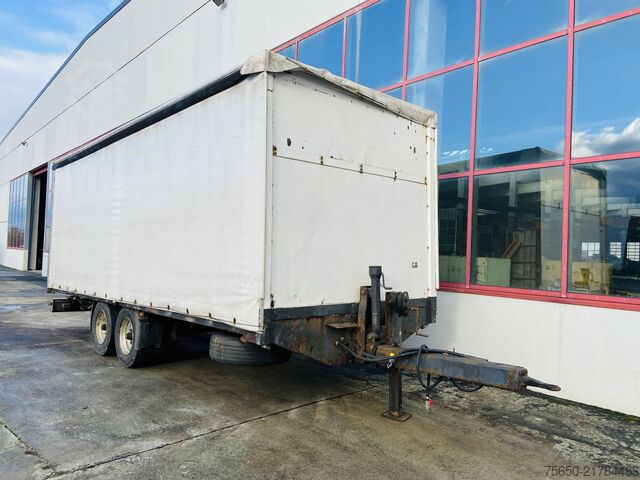 Rimorchio aperto con telone Obermaier OS2-L105L  Tandemplanenanhänger