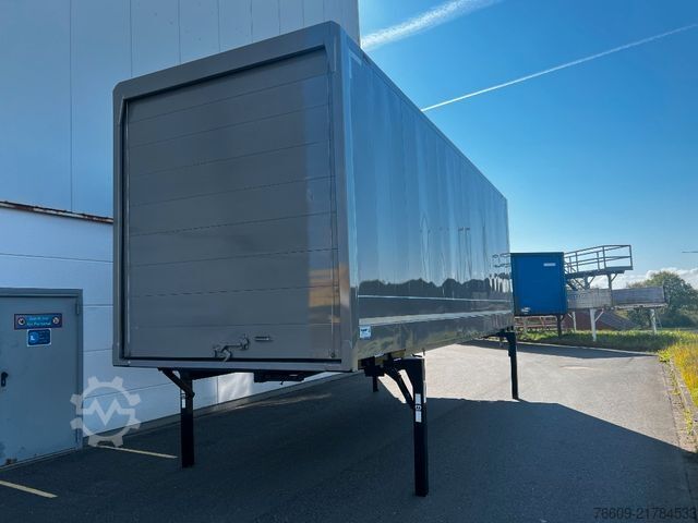 Cserélhető felépítményes pótkocsi KRONE Heck & Front  Alu.- Rolltor