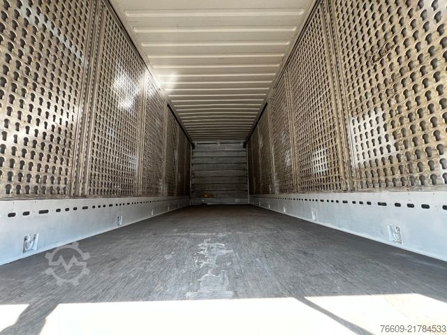 Cserélhető felépítményes pótkocsi KRONE Heck & Front  Alu.- Rolltor