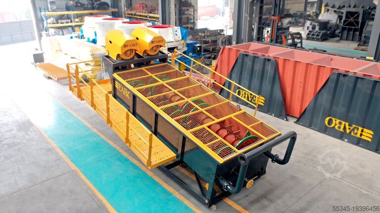 RONDELLA DI REGISTRO LOG WASHER - WASHING SYSTEM FOR GRAVEL LOG WASHER - WASHING SYSTEM FOR GRAVEL