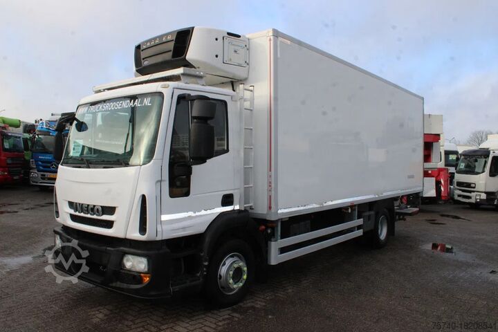 Gekoeld/bevroren transport Iveco Eurocargo 140E + CARRIER + MANUAL + ATP!! LIFT...