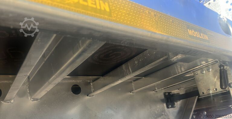 Açık dorseli römork Möslein T 3 Plato 10 m  3 Achs Jumbo- Plato- Anhänger 10 m, Mega