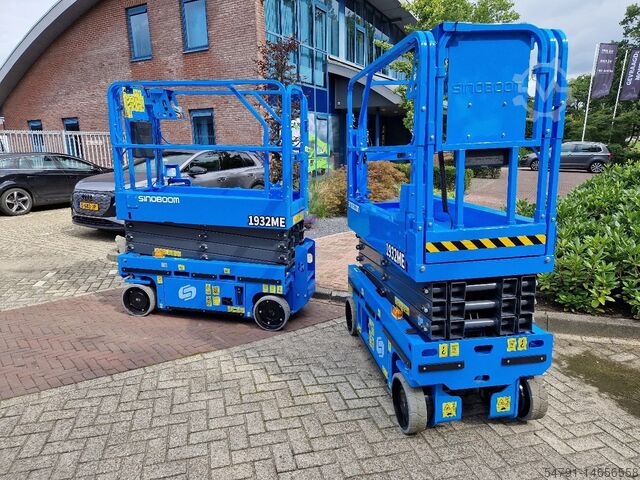 Scissor lift Sinoboom 1932ME (NIEUW, binnen 48h geleverd)